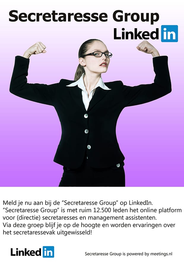 Secretaresse Group op LinkedIn